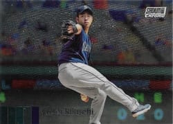 2020 Stadium Club Chrome Base Set Yusei Kikuchi #108 card