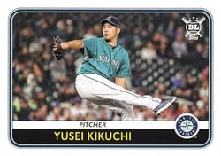 2020 Topps Big League Base Set Yusei Kikuchi #16 card