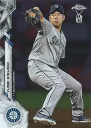 2020 Topps Chrome Ben Baller Edition Base Set Yusei Kikuchi #48 card