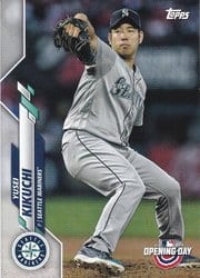 2020 Topps Opening Day Base Set Yusei Kikuchi #115 card