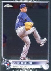 2022 Topps Chrome Update Base Set Yusei Kikuchi #USC173 card