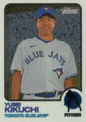 2022 Topps Heritage Chrome Yusei Kikuchi #687 card