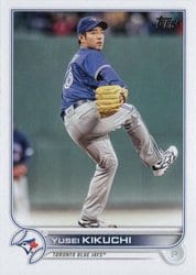 2022 Topps Update Base Set Yusei Kikuchi #US278 card