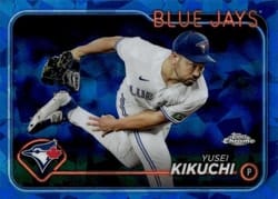 2024 Topps Chrome Sapphire Edition Base Set Yusei Kikuchi #510 card