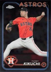 2024 Topps Chrome Update Base Set Yusei Kikuchi #USC103 card