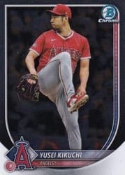 2025 Bowman Chrome Base Set Yusei Kikuchi #5 card