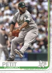 2019 Topps Base Set Yusmeiro Petit #637 card
