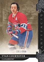 2019-20 Upper Deck Artifacts Base Set Yvan Cournoyer #151 card