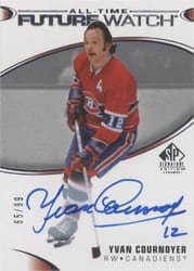 2020-21 SP Signature Edition Legends Base Set Yvan Cournoyer #406 card