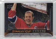 2025 Upper Deck Black Diamond Exquisite Collection Stanley Cup Heroes Yvan Cournoyer #ESC-YC card