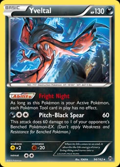 2015 BREAKthrough Yveltal #94 card