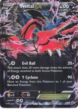 2013 XY Black Star Promos Yveltal-EX #XY08 card