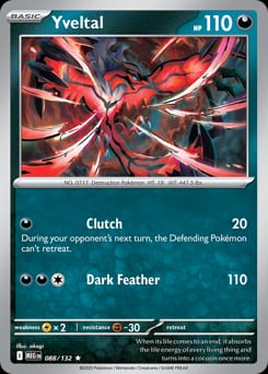 Mega Evolution Yveltal #88 card