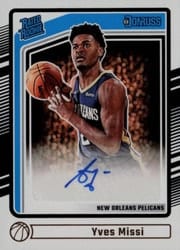 2024-25 Donruss Base Set Yves Missi #263 card
