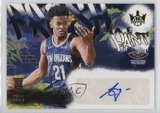 2024-25 Panini Court Kings Fresh Paint Autographs Yves Missi #FP-MIS card