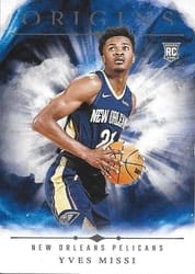 2024-25 Panini Origins Base Set Yves Missi #72 card