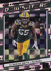 2020 Donruss Dominators Za'Darius Smith #D-ZS card