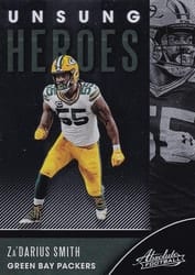 2020 Panini Absolute Unsung Heroes Za'Darius Smith #11 card