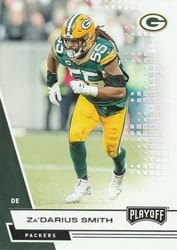 2020 Panini Playoff Base Set Za'Darius Smith #161 card