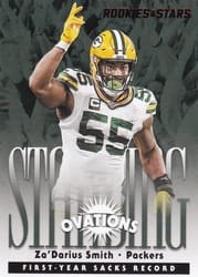2020 Panini Rookies & Stars Standing Ovation Za'Darius Smith #SO-19 card