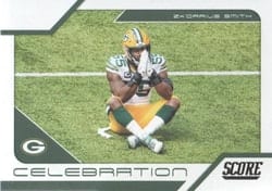 2021 Score Celebration Za'Darius Smith #C13 card