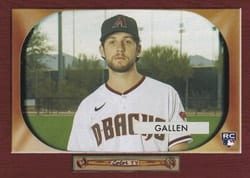 2020 Topps Archives 1955 Bowman Archives Zac Gallen #B55-19 card