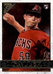 2020 Topps Gallery Base Set Zac Gallen #98 card
