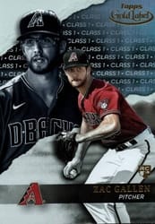 2020 Topps Gold Label Base Set Zac Gallen #77 card