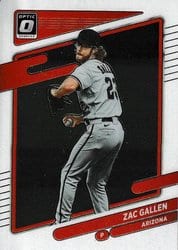 2021 Donruss Optic Base Set Zac Gallen #149 card