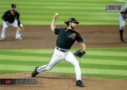 2021 Stadium Club Base Zac Gallen #288 card