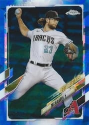 2021 Topps Chrome Sapphire Edition Base Set Zac Gallen #440 card
