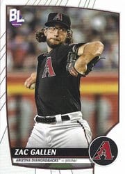 2023 Topps Big League Base Set Zac Gallen #161 card