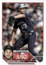 2023 Topps Update 2023 All-Star Game Zac Gallen #ASG-44 card