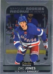 2021-22 O-Pee-Chee Platinum Base Set Zac Jones #211 card