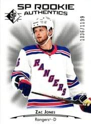 2021-22 SP Base Set Zac Jones #122 card