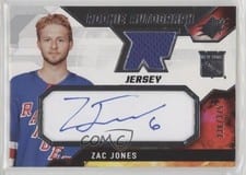 2021-22 SPx Rookie Autograph Jersey Zac Jones #ZJ card