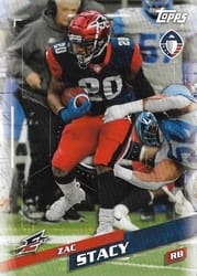 2019 Topps AAF Base Set Zac Stacy #125 card