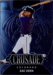 2023 Panini Chronicles Crusade Zac Veen #20 card