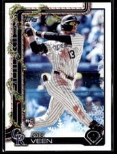 2025 Topps Holiday Base Set Zac Veen #H92 card