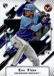 2025 Topps Pristine Base Set Zac Veen #179 card