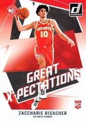 2024-25 Donruss Great X-Pectations Zaccharie Risacher #25 card