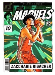 2024-25 Donruss Net Marvels Zaccharie Risacher #14 card