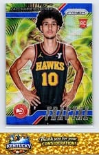 2024-25 Panini Prizm Fractal Zaccharie Risacher #8 card