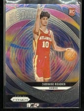 Zaccharie Risacher 2024-25 Panini Prizm Instant Impact card