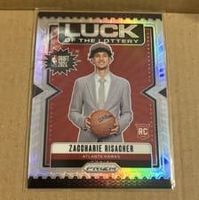 2024-25 Panini Prizm Luck of the Lottery Zaccharie Risacher #10