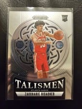 2024-25 Panini Prizm Talismen Zaccharie Risacher #8 card