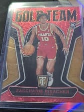 2024-25 Panini Totally Certified Gold Team Zaccharie Risacher #24 card