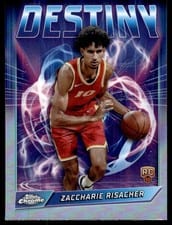 2024-25 Topps Chrome Destiny Zaccharie Risacher #D-1 card