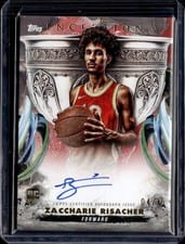 2024-25 Topps Inception Grail Chasing Signatures Zaccharie Risacher #GCS-ZR