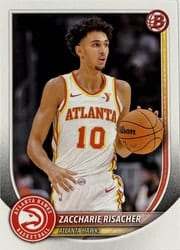 2025-26 Bowman Base Set Zaccharie Risacher #84 card